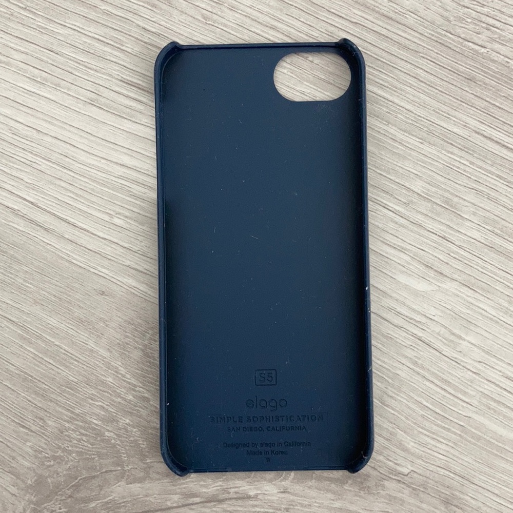 Navy blue S5 IPhone case